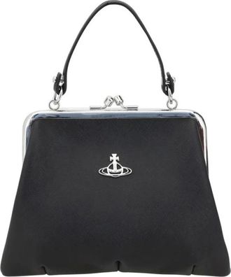 Vivienne Westwood Handbags, female, Black, ONE SIZE, Granny Handbag with Chain Strap