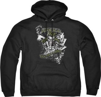 Gildan Batman Its All A Joke Adult Pull Over Hoodie / Hooded Sweatshirt