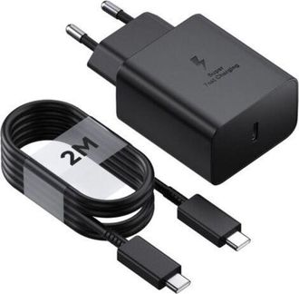 OEM Cargador R&aacute;pido Samsung De 45 W, Cable Con Puerto Usb Tipo C, Cargador Ultrarr&aacute;pido Samsung Compatible Con (2 M)