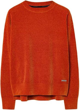 Roberto Ricci Design Round-neck Truien - Dames - Ronde hals truien - Oranje - S - Truien & Vesten