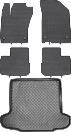 OEM Juego De Alfombrillas De Goma Para Coche Y Alfombrilla Para Maletero Para Fiat Tipo Sed&aacute;n A Partir De 2015