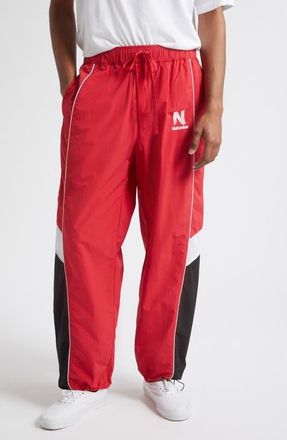 Nahmias Nylon Warm Up Pants in Red at Nordstrom, Size X-Large