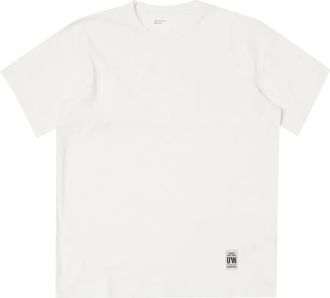 Universal Works crew-neck short-sleeve T-shirt - men - Cotton - M - White