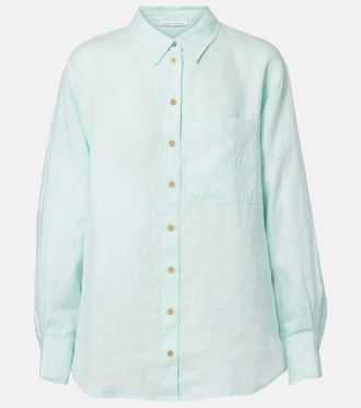 Heidi Klein Corfu linen shirt