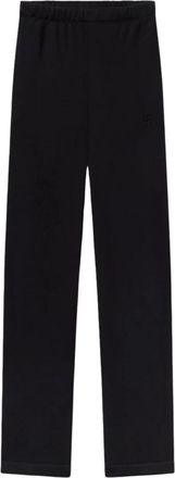&Eacute;terne Straight Leg Sweatpant - Dames - Straight fit broeken - Zwart - XL - Broeken