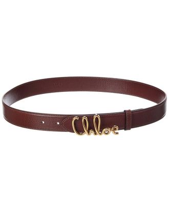 Chlo&eacute; The Iconic Leather Belt