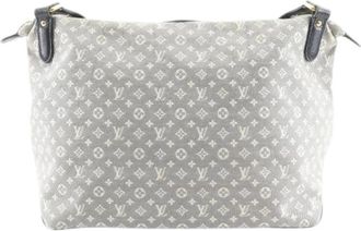 Louis Vuitton Pre-owned Shoulder Bags, female, Gray, Size: ONE SIZE Pre-owned Shoulder Bag