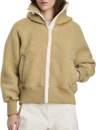 Canada Goose Chilliwack Wool-Blend Fleece Bomber Jacket