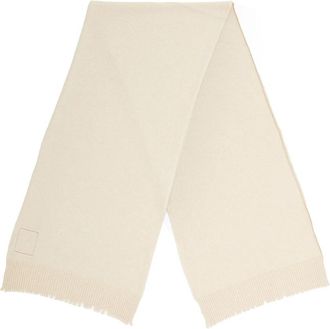 Uma Wang Cashmere Sjaal - Dames - Wintersjaals - Beige - ONE Size - Wol - Accessoires