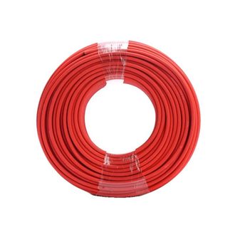 OEM Cable Solar, Conductor De Cobre Esta&ntilde;ado, Dise&ntilde;o Flexible, Rojo, 12 Awg-4mm&sup2;, 50 M