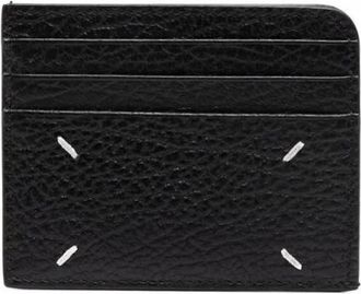 Maison Margiela Slimme Gap Kaarthouder - Heren - Portefeuilles - Zwart - ONE Size - Accessoires