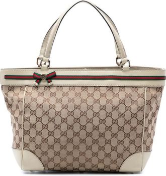 Gucci Pre-owned Gucci GG Canvas Web Mayfair Tote Ladies JGZW985L4O7GYRYX