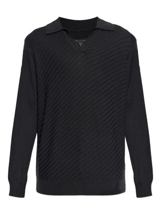 Rag & Bone Charles V-neck sweater - Black