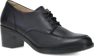 Dansko Lace-Up Oxford Platform Pump in Black at Nordstrom, Size 39