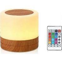 OEM L&aacute;mpara De Noche Mini Multicolor De 360&deg; Para Mesita De Noche, Recargable Con Control T&aacute;ctil - Crezuo