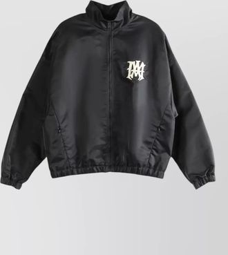 Amiri hollywood high neck jacket side pockets