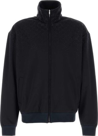Gucci Midnight Blue Tech Jersey Sweatshirt