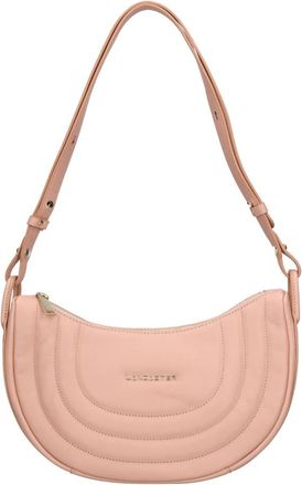 Lancaster Zachte Matelass&eacute; Hobo Tas - Dames - Schoudertassen - Roze - ONE Size - Leer - Tassen