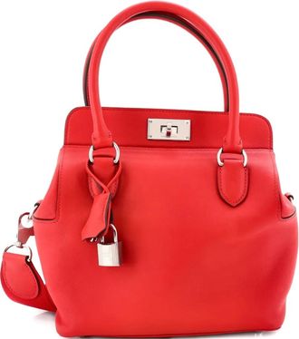 Hermès Toolbox Bag Swift 20 satchel - Rosso