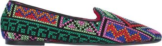 Elena Iachi Schoenen, Dames, Veelkleurig, 36 EU, Fabric Ballerinas