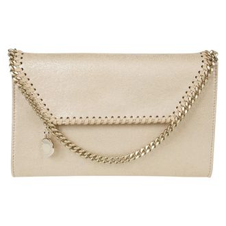 Stella McCartney Stella McCartney, Clutches, female, Yellow, Size: ONE SIZE Falabella Wallet
