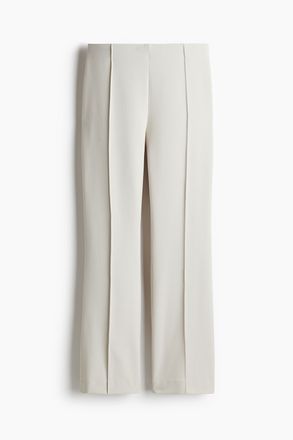 H&M Ausgestellte Hose mit B&uuml;gelfalten - Helles Graubraun