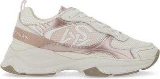 Stuart Weitzman Textured Upper Sneakers