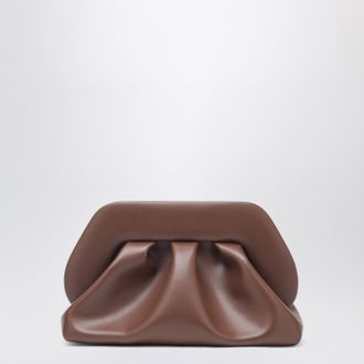 Themoir&egrave; Tia clutch in brown