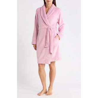 Calvin Klein Plush Robe in Fragrant Lilac at Nordstrom Rack, Size X-Small/small