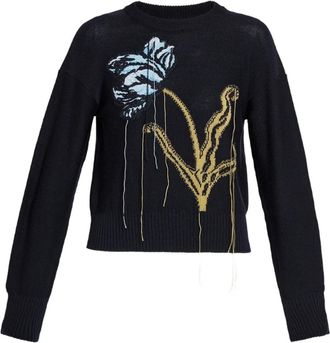 Erdem Maglione girocollo - Blu