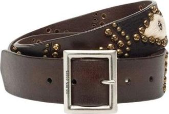 Golden Goose Sierra Riem - Dames - Riemen - Bruin - 90 CM - Leer - Accessoires