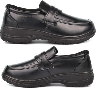 Generic Mens Lightweight Shoes Size 6 Boys Shoes Size 10 Mens Lightweight Shoe Slip On Shoe Slip On Comfort Casual Sizes 6-12 Black 12 UK