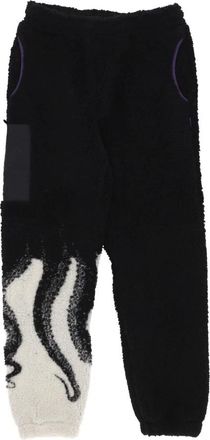 Octopus Sherpa Side Broek Wit - Heren - Sweatpants - Zwart - S - Polyester - Broeken