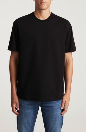 Mavi Crewneck Cotton T-Shirt in Black at Nordstrom, Size Small