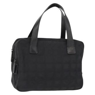 Chanel Borsa a mano in nylon Pre-owned - - Pre-owned - Donna - Nero - ONE SIZE