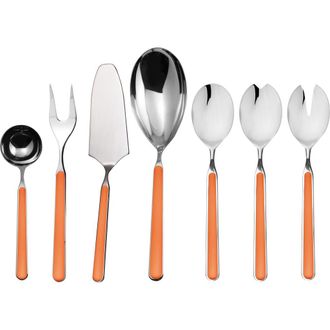 Mepra Fantasia Serving Set - 7 Pieces in Carrot at Nordstrom