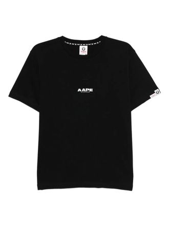 【AAPE by A BATHING APE】starbuck カモ ロゴ コットン Tシャツ AAPE By A Bathing Ape starbuck camo T-shirt in black | ASOS