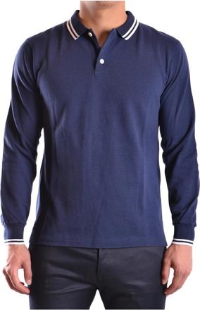 Marc Jacobs T-shirt Polo - Heren - Longsleeves - Blauw - S - Tops