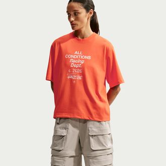 Nike Womens Nike ACG Dri-FIT T-Shirt in Orange | IR6983-819