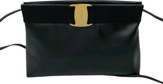Ferragamo Leather Shoulder Bag (Pre-Owned)