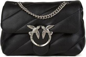 Pinko Love Puff Crossbody Bag - Black