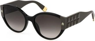 Furla Authentieke brillen met eersteklas service - Dames - Zonnebrillen - Zwart - 57 MM - Accessoires