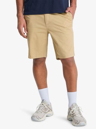 Quiksilver Shorts QUIKSILVER MW CHINO STRAIGHT, Herren, Gr. 38 (XL), N-Gr, khaki, Obermaterial: 98% Baumwolle, 2% Elasthan, Hosen Shorts