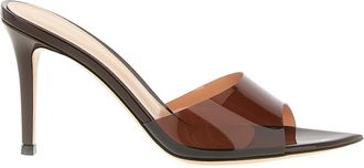 Gianvito Rossi Elle Sandali Marrone-Donna