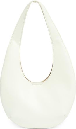 BCBGeneration Mini Sculptural Hobo Shoulder Bag with Pouch in Optic White at Nordstrom Rack