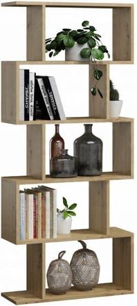 OEM Bask Mensola Artigianale In Rovere, In Piedi, Divisorio Per Soggiorno, Ufficio, Camera Dei Ragazzi Mk