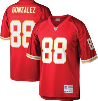Mitchell & Ness Mens Mitchell & Ness Tony Gonzalez Red Kansas City Chiefs Legacy Replica Jersey at Nordstrom, Size Medium