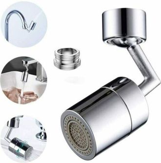 B'S Grifo Giratorio Aireador Hogar Cocina Ba&ntilde;o Filtro Adaptador Boquilla 720&deg;