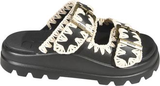 Mou Sandalen - Dames - Sandalen - Zwart - 36 EU - Schoenen