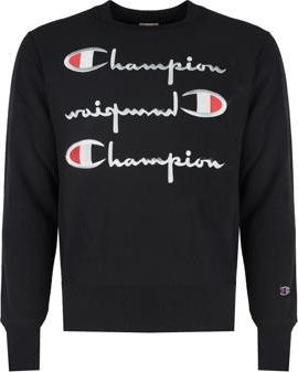 Champion sweater dames zwart leer best sale